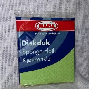 NWT Maria Diskduk sponge cloth for cleaning.